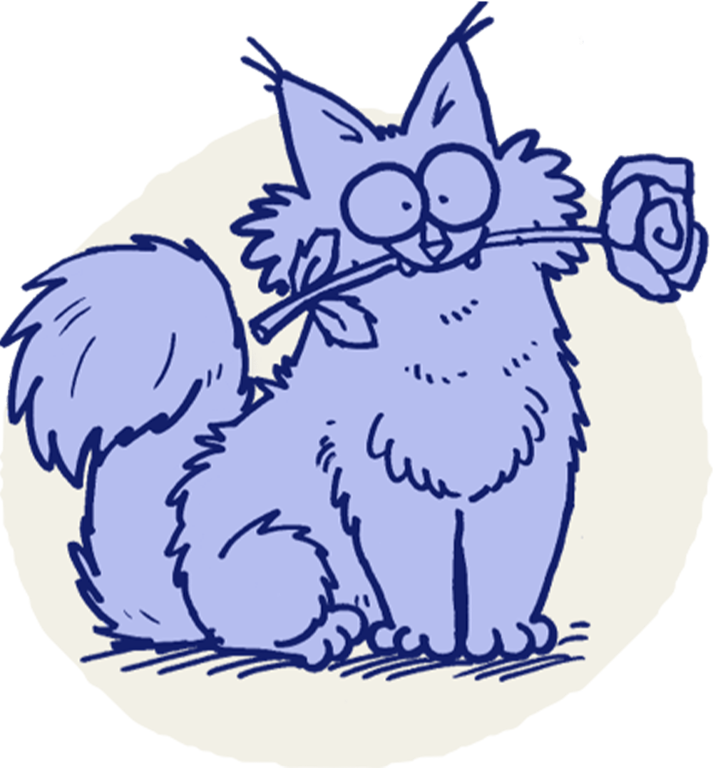 Zodic Cats Icons Cancer Blue